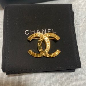 SOLD CC Golden brooch